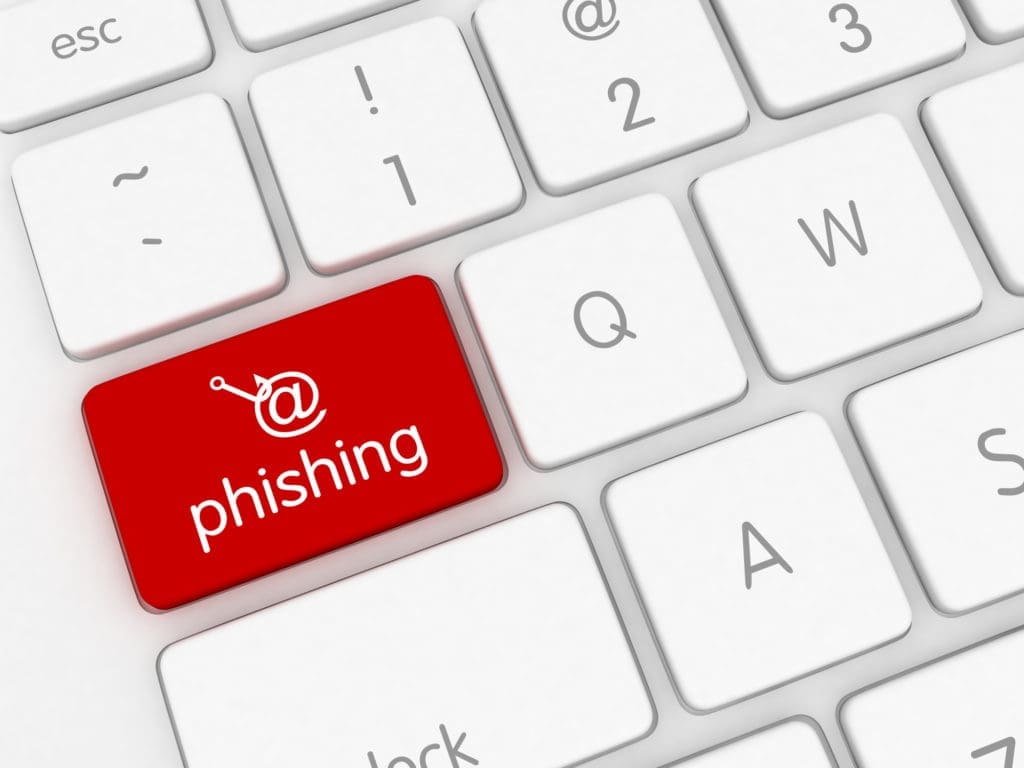 Internet email phishing