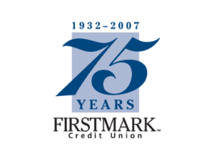 Logotipo del 75.º aniversario de Firstmark