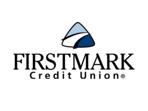 Logotipo azul de Firstmark