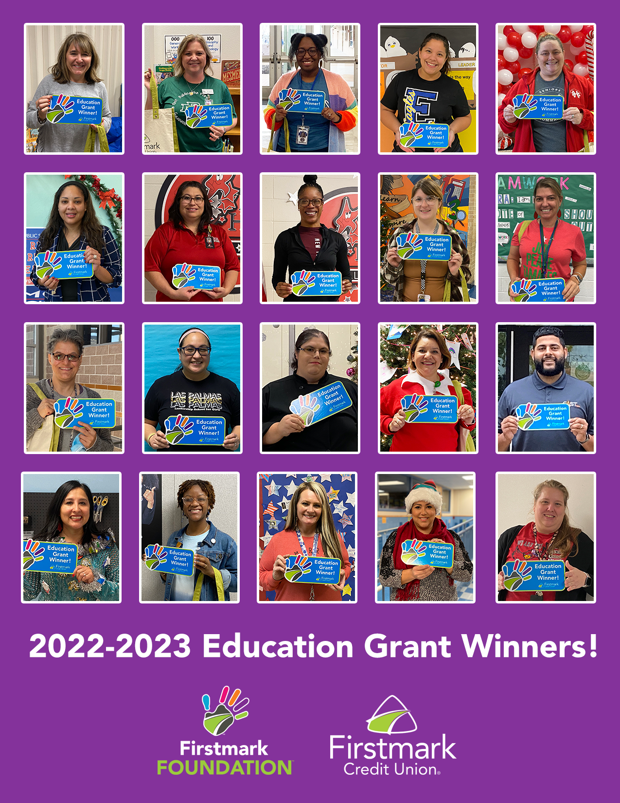 2022-2023 Educator Grant Winners