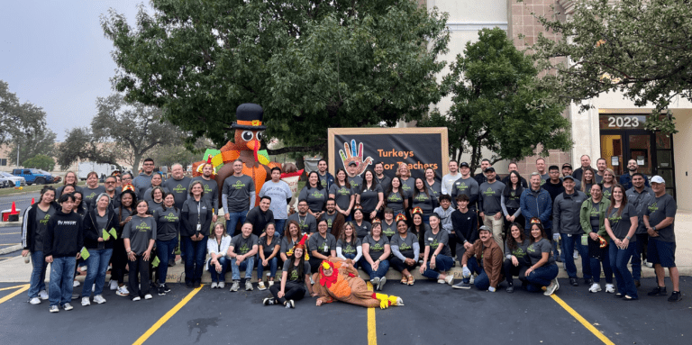 Group photo of Firstmark employees