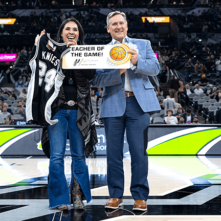 Teacher of the Game Winner Christina Knies